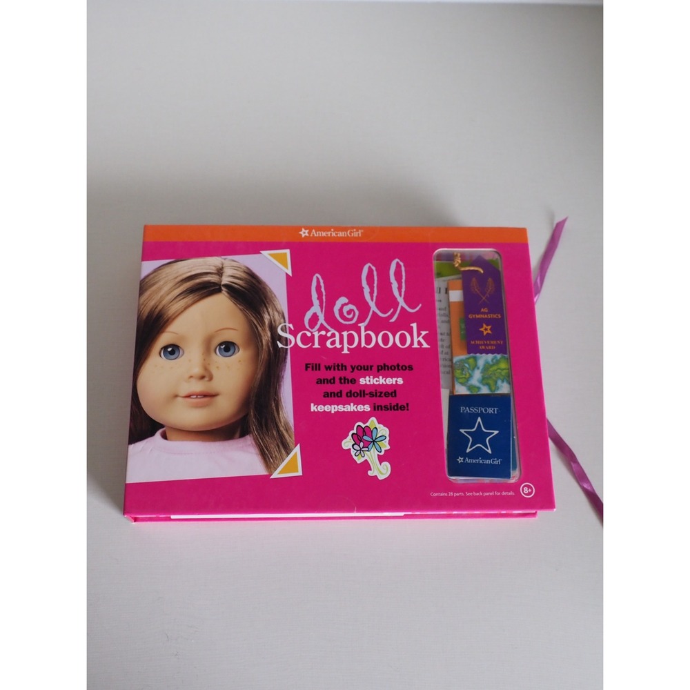 American Girl Doll Scrapbook Kit Retired 2007 Stickers Keepsakes 8+ (light use)